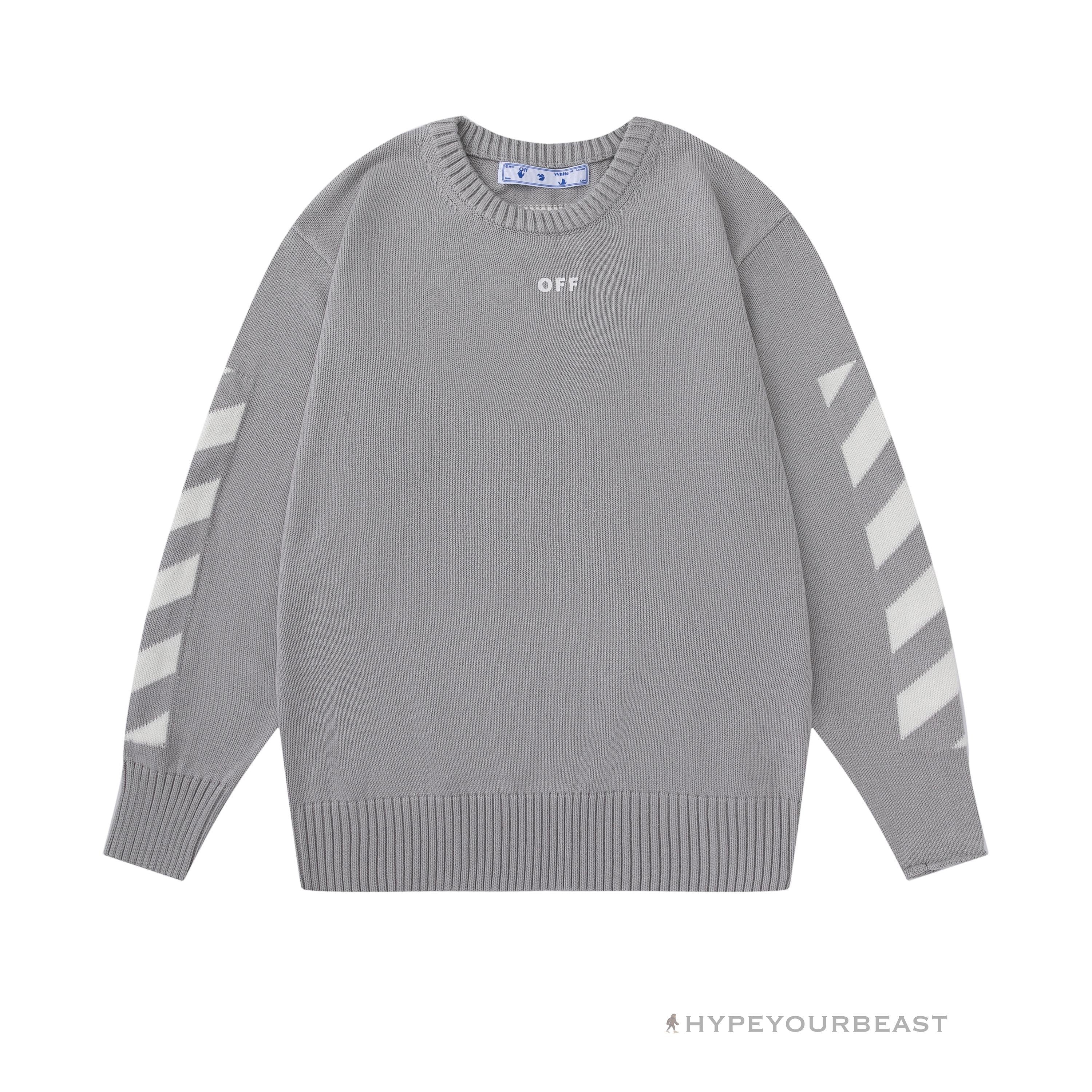 Off-White Shirt Grey White