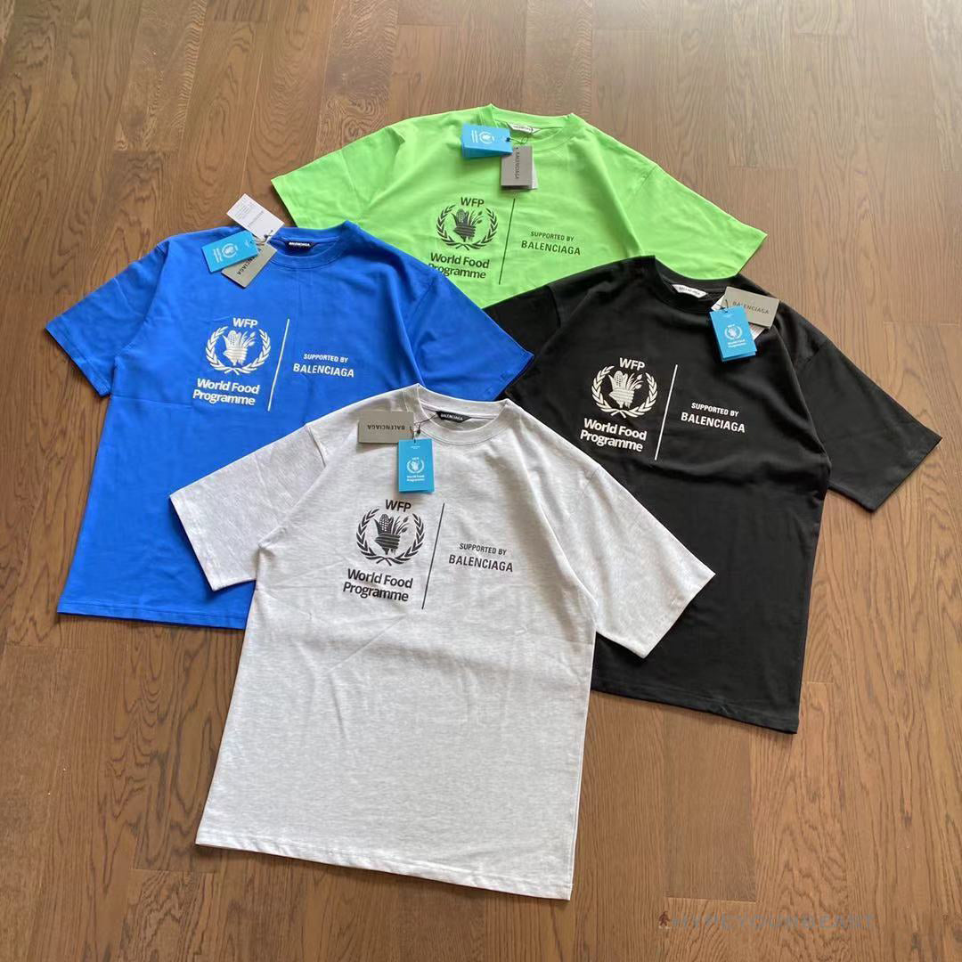 BCG Support Word Food Programme Tee Shirt Green