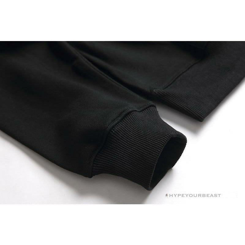 Off White Hoodie Black GREY