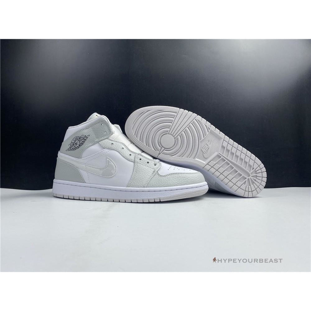 Air Jordan 1 Mid White Camo'