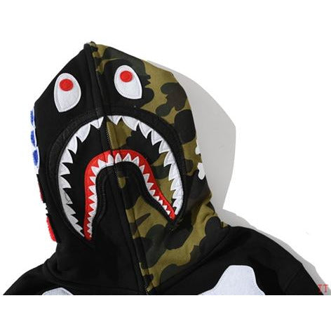 Bape Camo Hoodie Skeleton Cross Camo