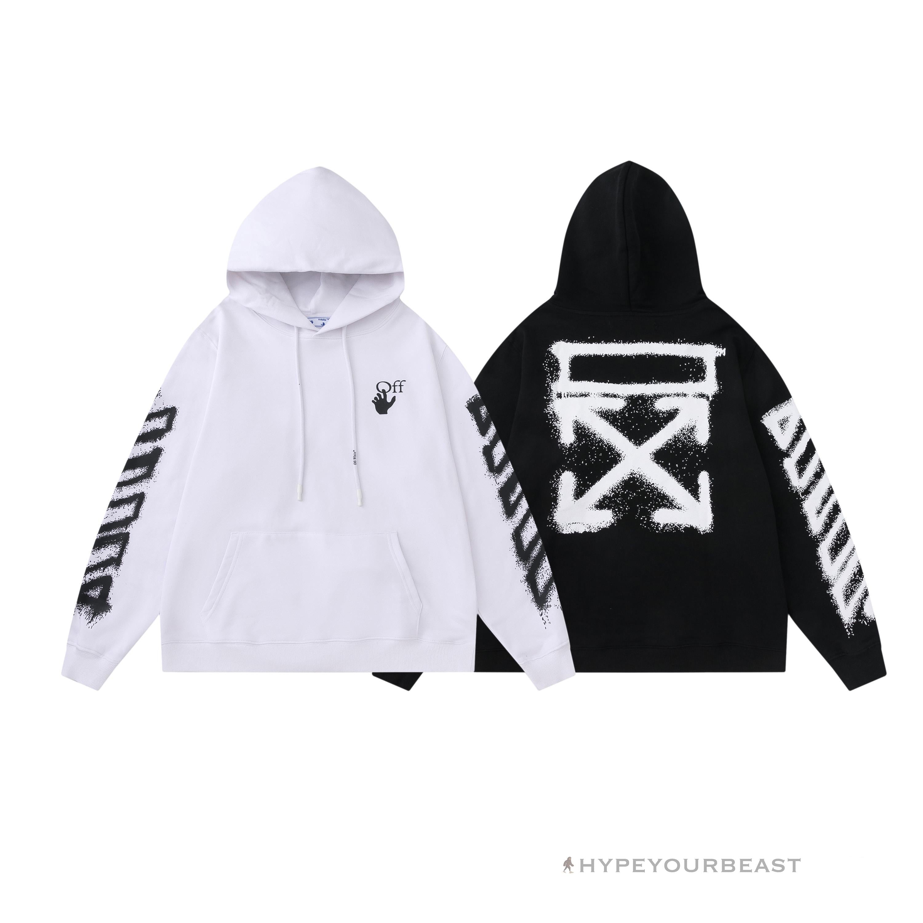 Off-White Hoodie Hallow White