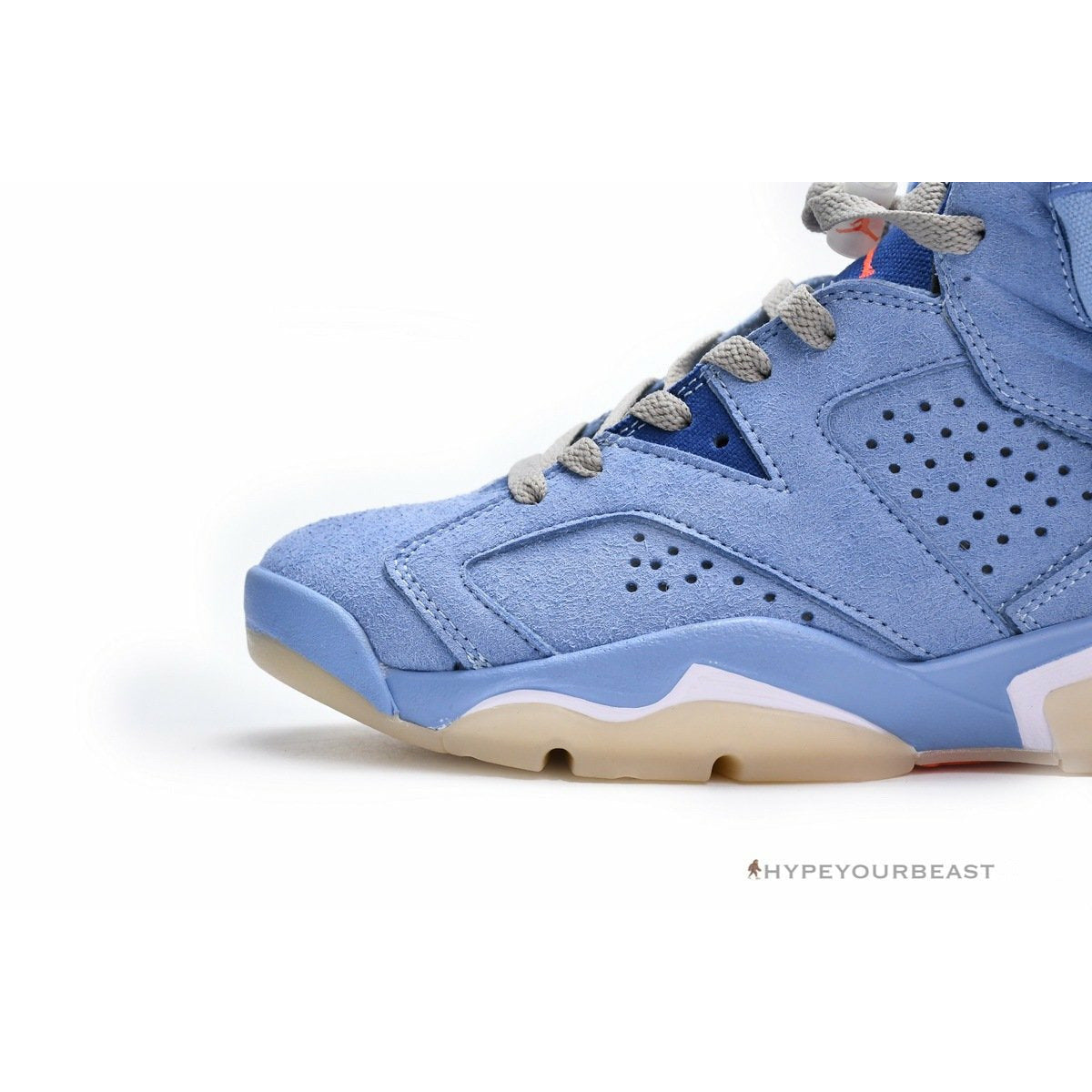 Travis Scott X Air Jordan 6 'British Khaki Blue'