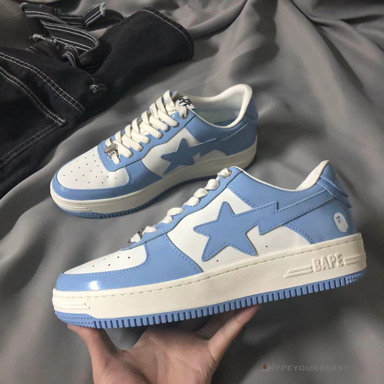 BAPE STA Low Top Sneakers Blue