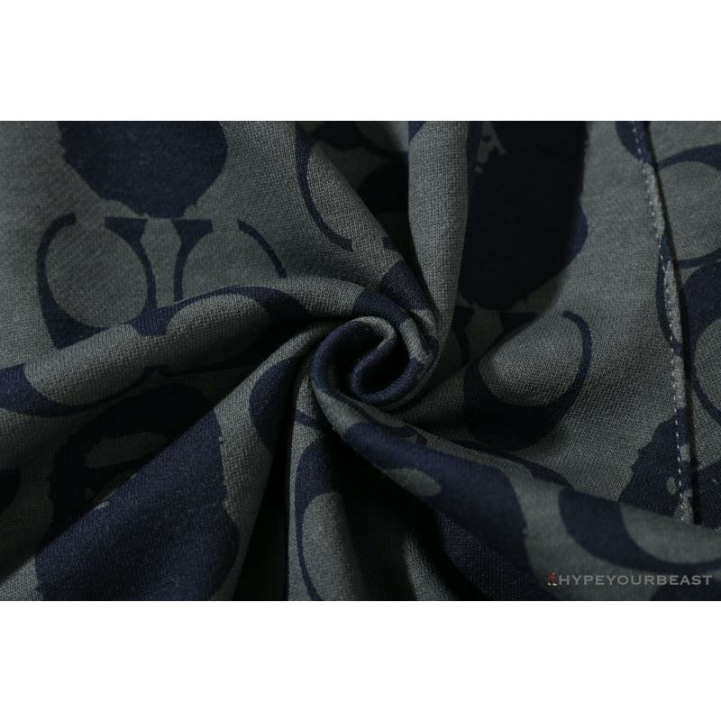 BAPE x COACH Co-Branded Dark-Blue Shorts