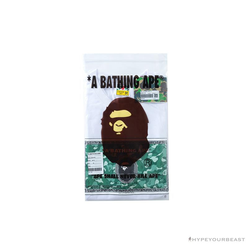 BAPE Spoof Dollar Bill Tee Shirt 'WHITE'