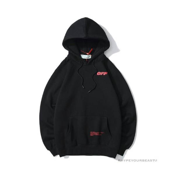 OFF-WHITE CO VIRGIL ABLO Netherlands Museum Hoodie 'BLACK'