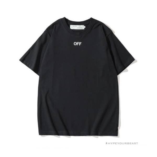 OFF-WHITE Flower Edition Tee Shirt 'BLACK'