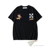 OFF-WHITE Jerry Move Faster Tee Shirt 'BLACK'