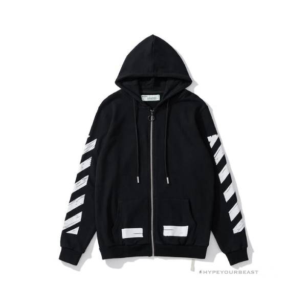 Off White Hoodie Black & White