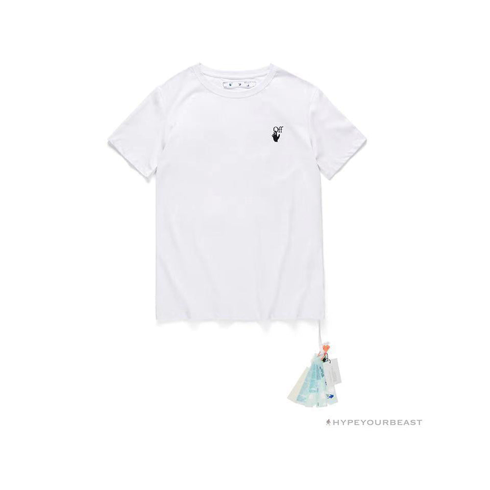 OFF-WHITE Hand Shake Tee Shirt 'WHITE'