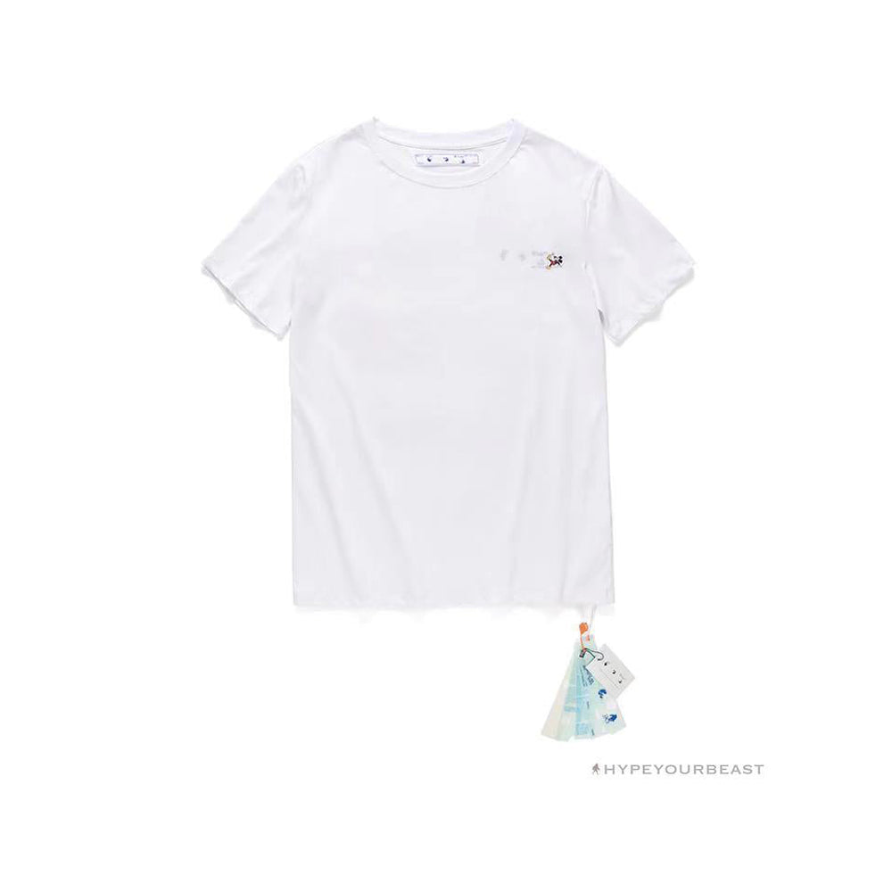 OFF-WHITE Mickey Limited Arrow Tee Shirt 'WHITE'