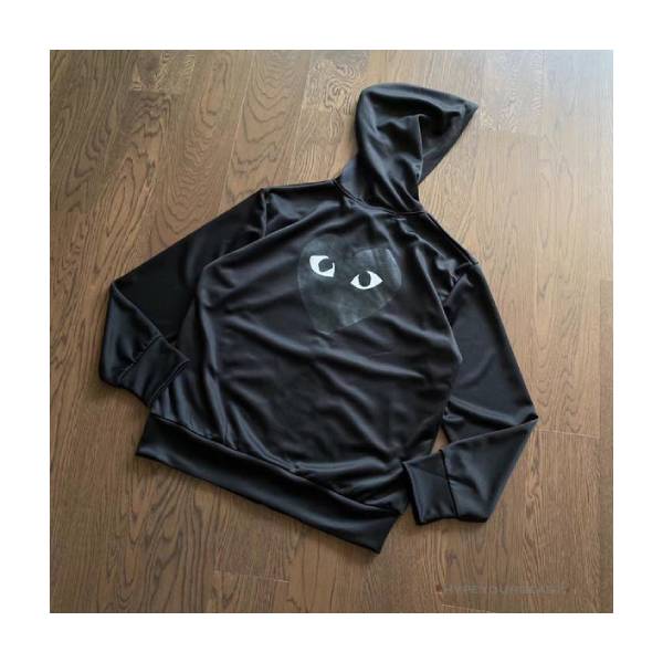 CDG Hoodie Black