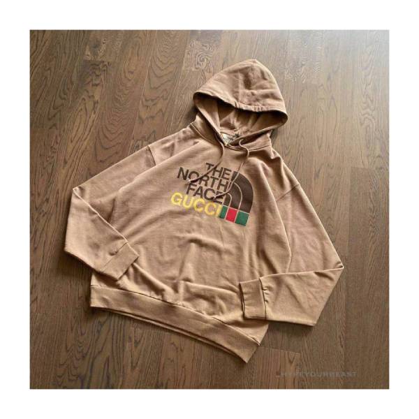 North Face X GC Hoodie Brown