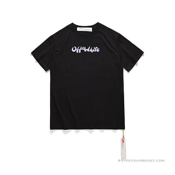 OFF-WHITE Disney Spring x Summer Mickey Arrow Tee Shirt 'BLACK'