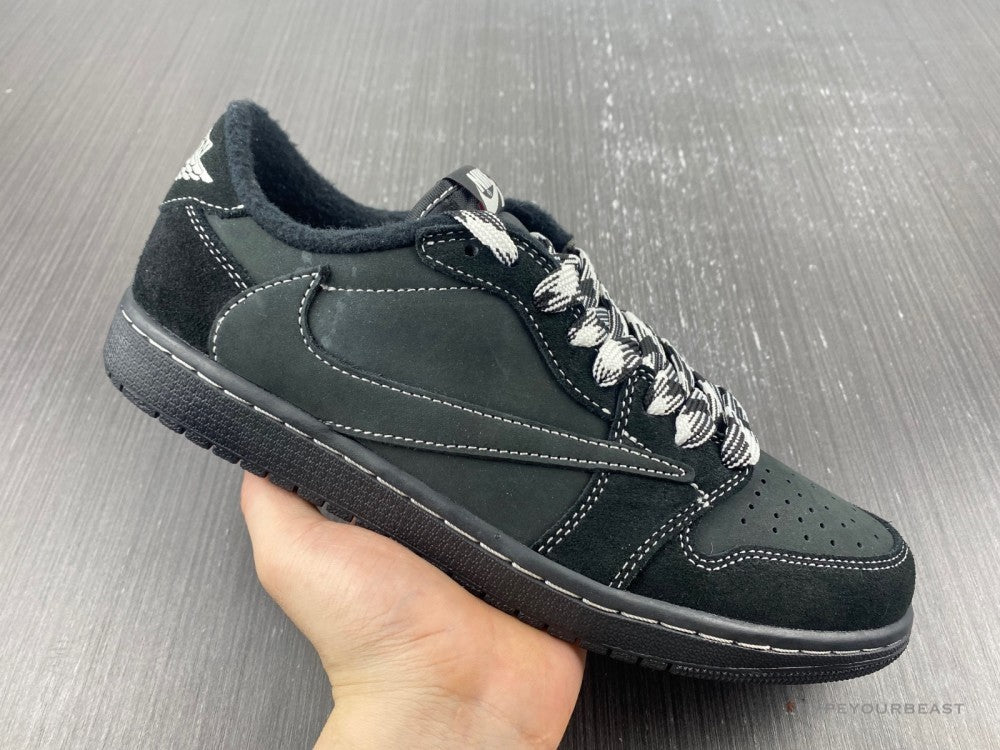 Travis Scott X Air Jordan 1 Low OG SP 'Black Phantom'