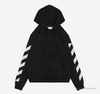 Off White Black Hoodie 22FW