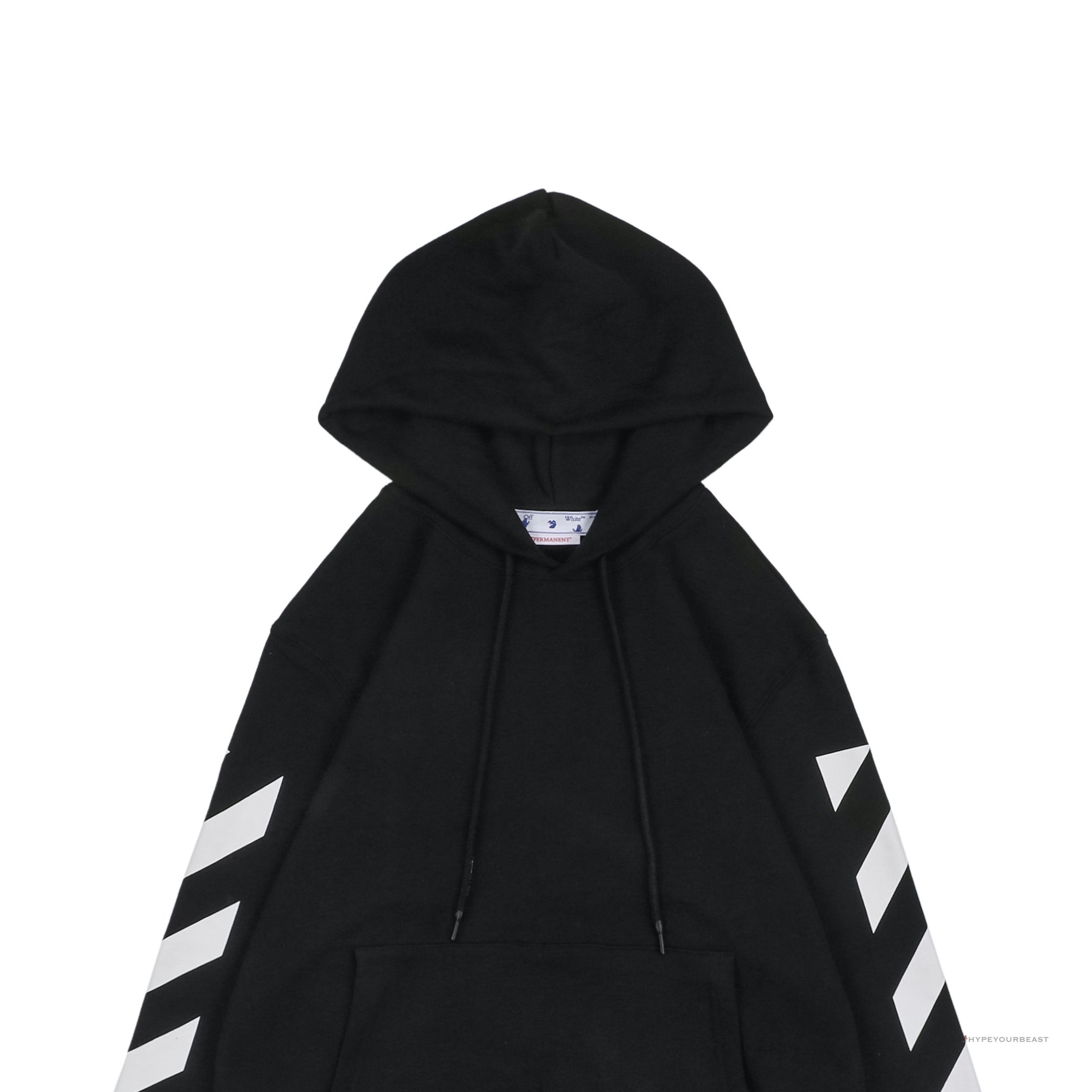 Off White Black Hoodie 22FW