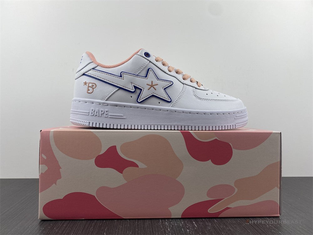 A Bathing Ape Bape Sta 'Bapy White Pink