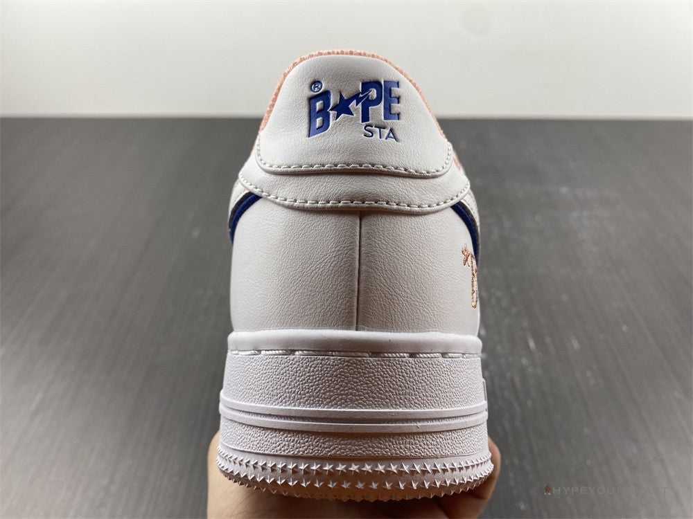 Bathing Ape Bape Sta 'Bapy White Pink