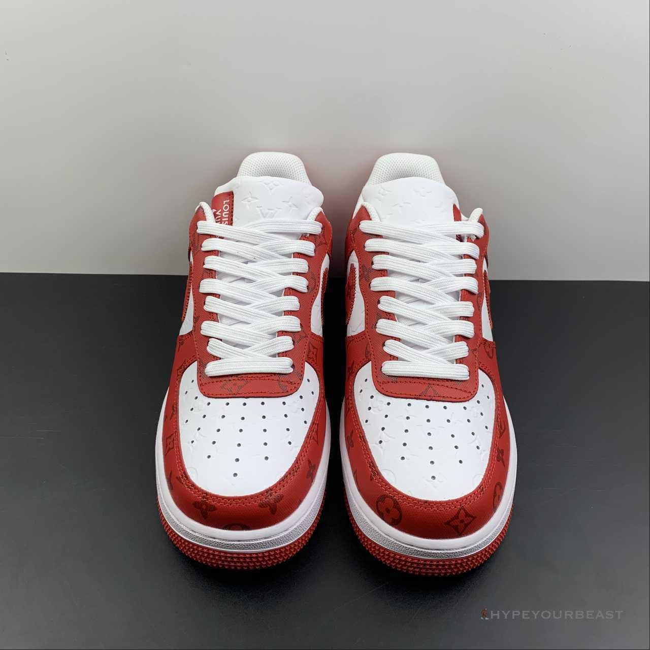 Nike Air Force 1 Low 'LV Monogram Red Off-White'