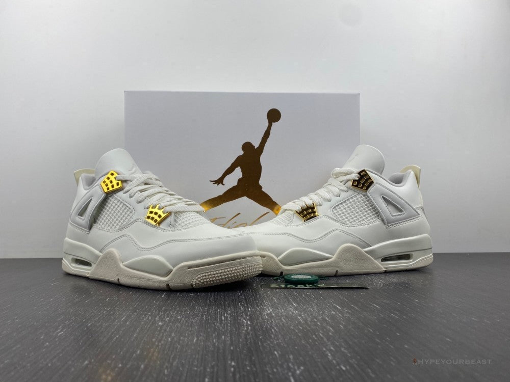 Air Jordan 4 'Metallic Gold'