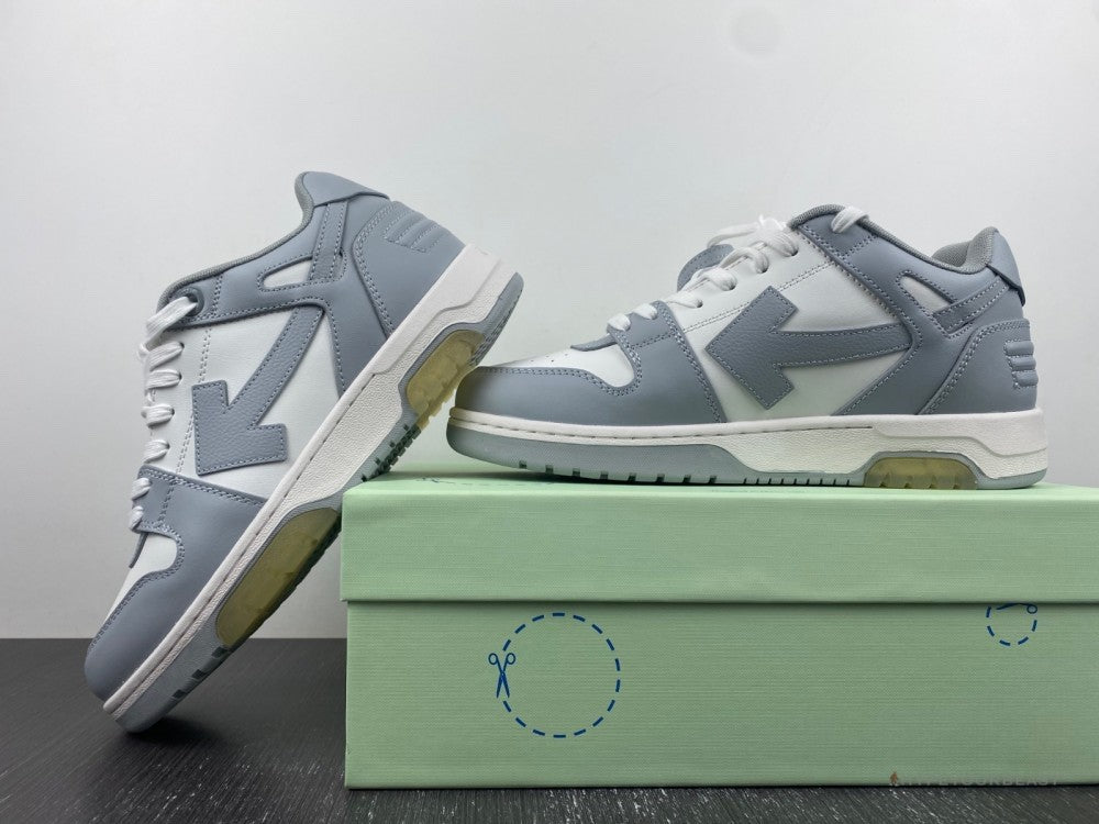 Off-White Out Of Office Low Grey Sneakers