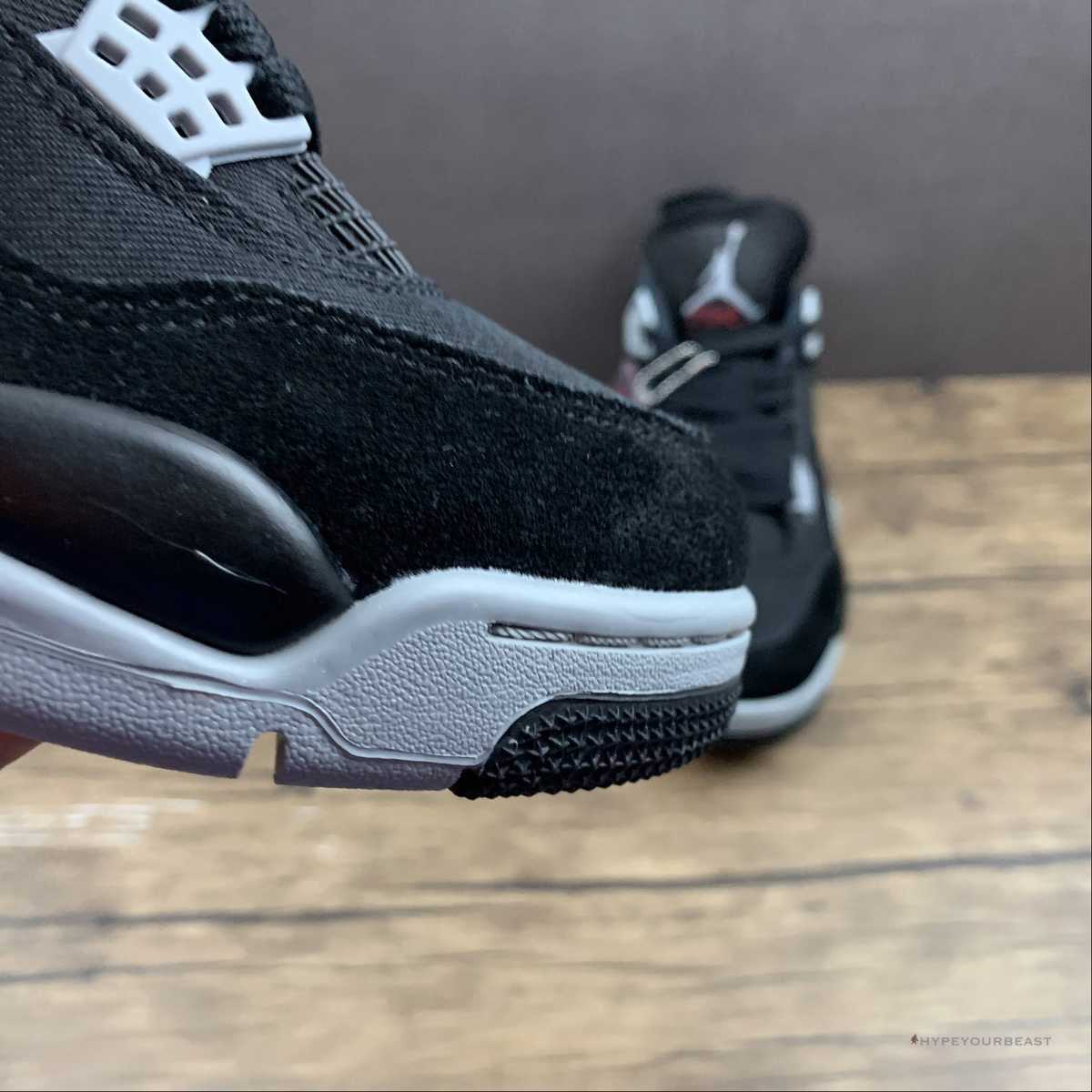 Air Jordan 4 'Black Canvas'