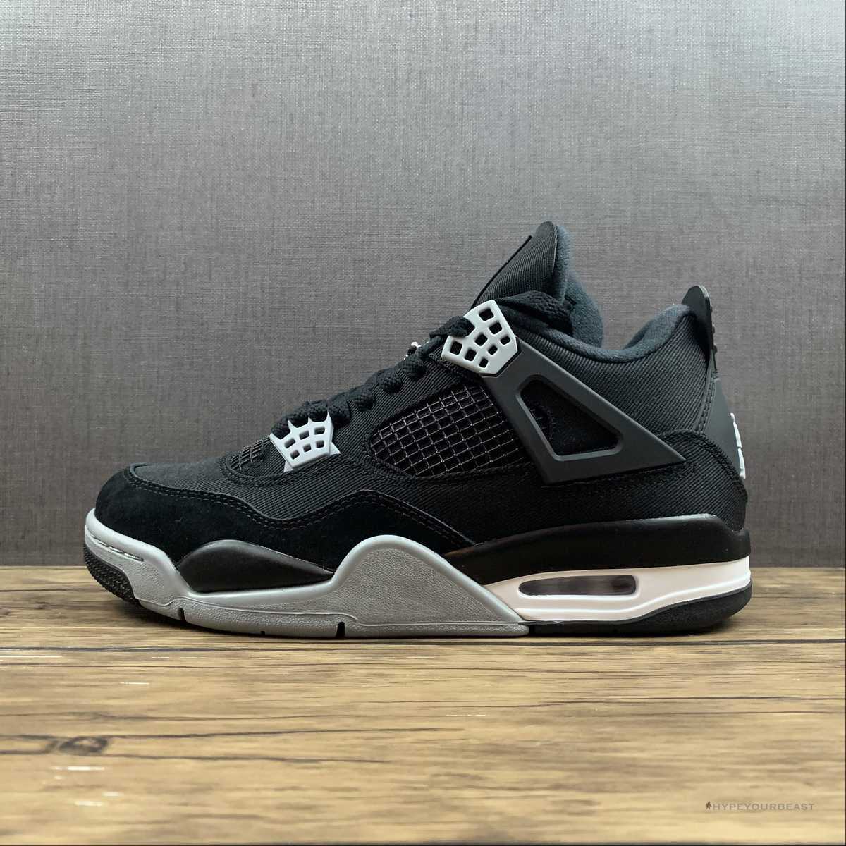 Air Jordan 4 'Black Canvas'