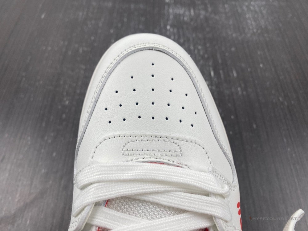 Off-White Out Of Office Low Red Sneakers