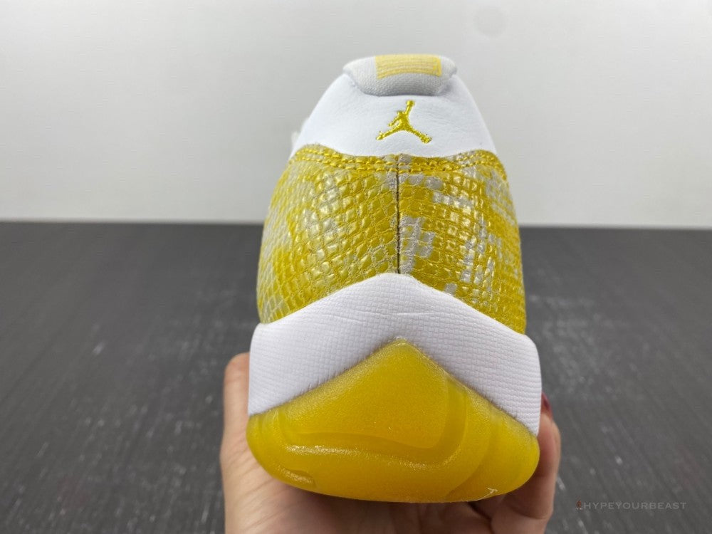 Air Jordan 11 Low 'Yellow Snakeskin'