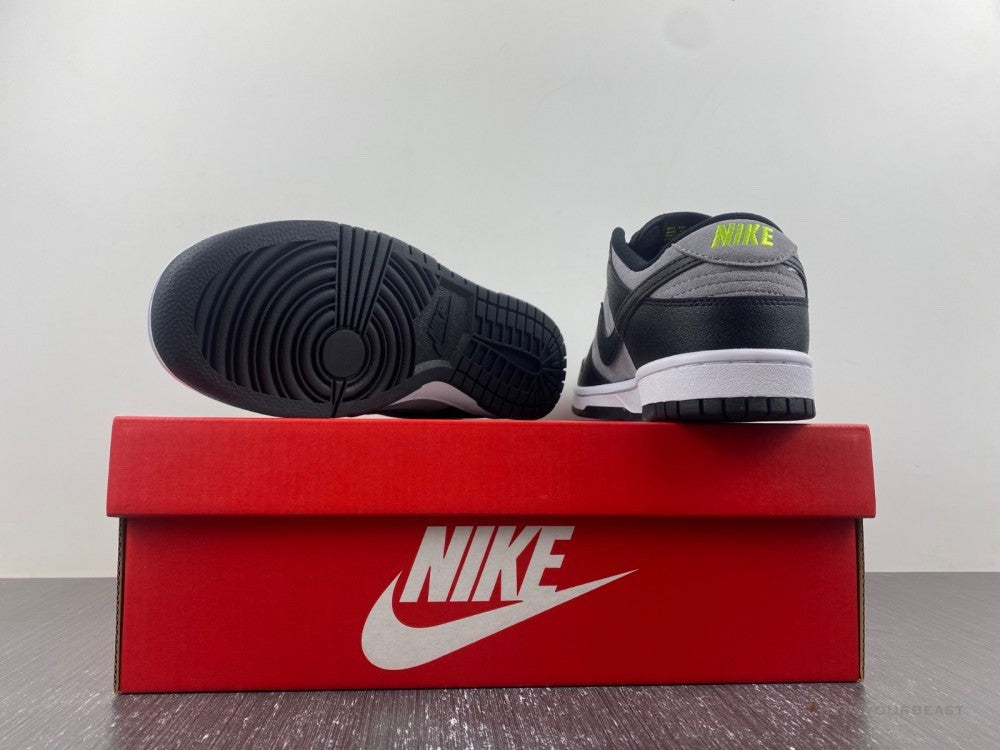 Nike Dunk Low Black Neon Green