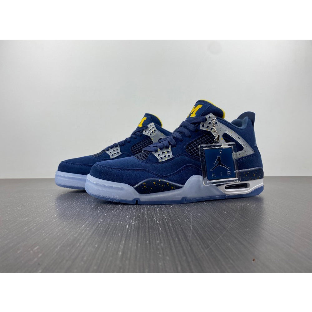 Air Jordan 4 Michigan Blue