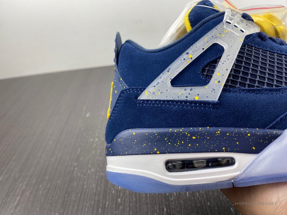 Air Jordan 4 Michigan Blue