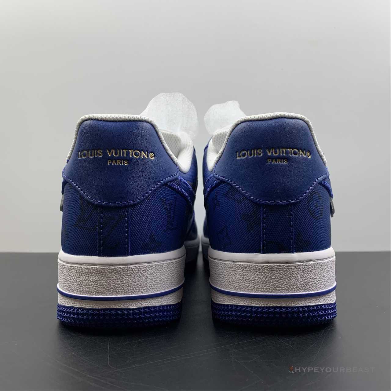 Nike Air Force 1 Low 'LV Monogram Off-White Blue White'