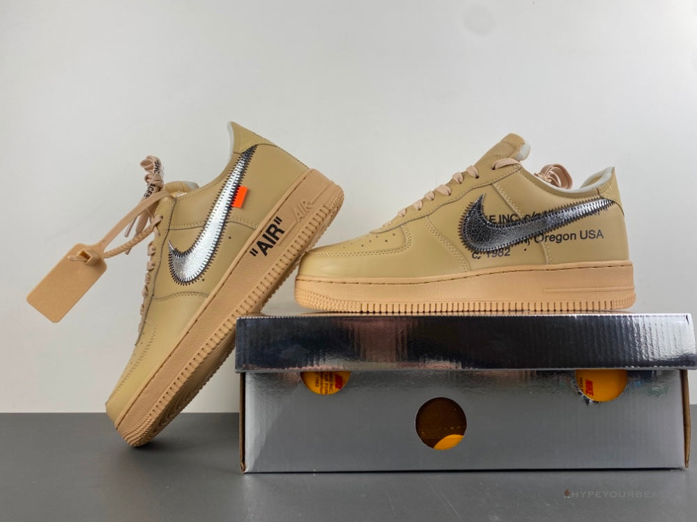 Off-White X NIke Air Force 1 Low 'Sesame'