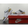 Nike Dunk Low Silver Gold Metallic