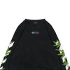 Off White S22 Black Sweater Leaf