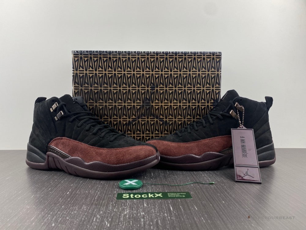 Jordan 12 Retro SP 'A Ma Maniere Black'