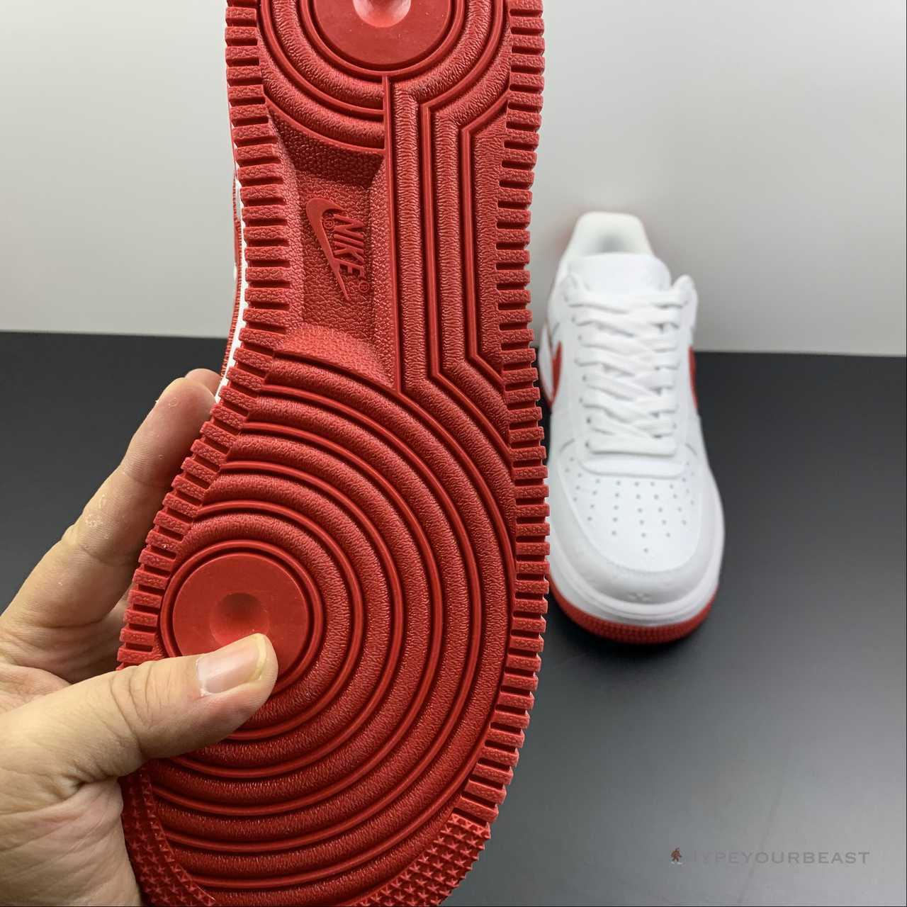 Nike Air Force 1 Low 'LV Monogram White Red Off-White'