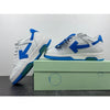 Off-White Out Of Office Low Blue Sneakers