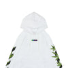 Off White S22 White Hoodie Leaf