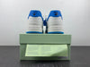 Off-White Out Of Office Low Blue Sneakers