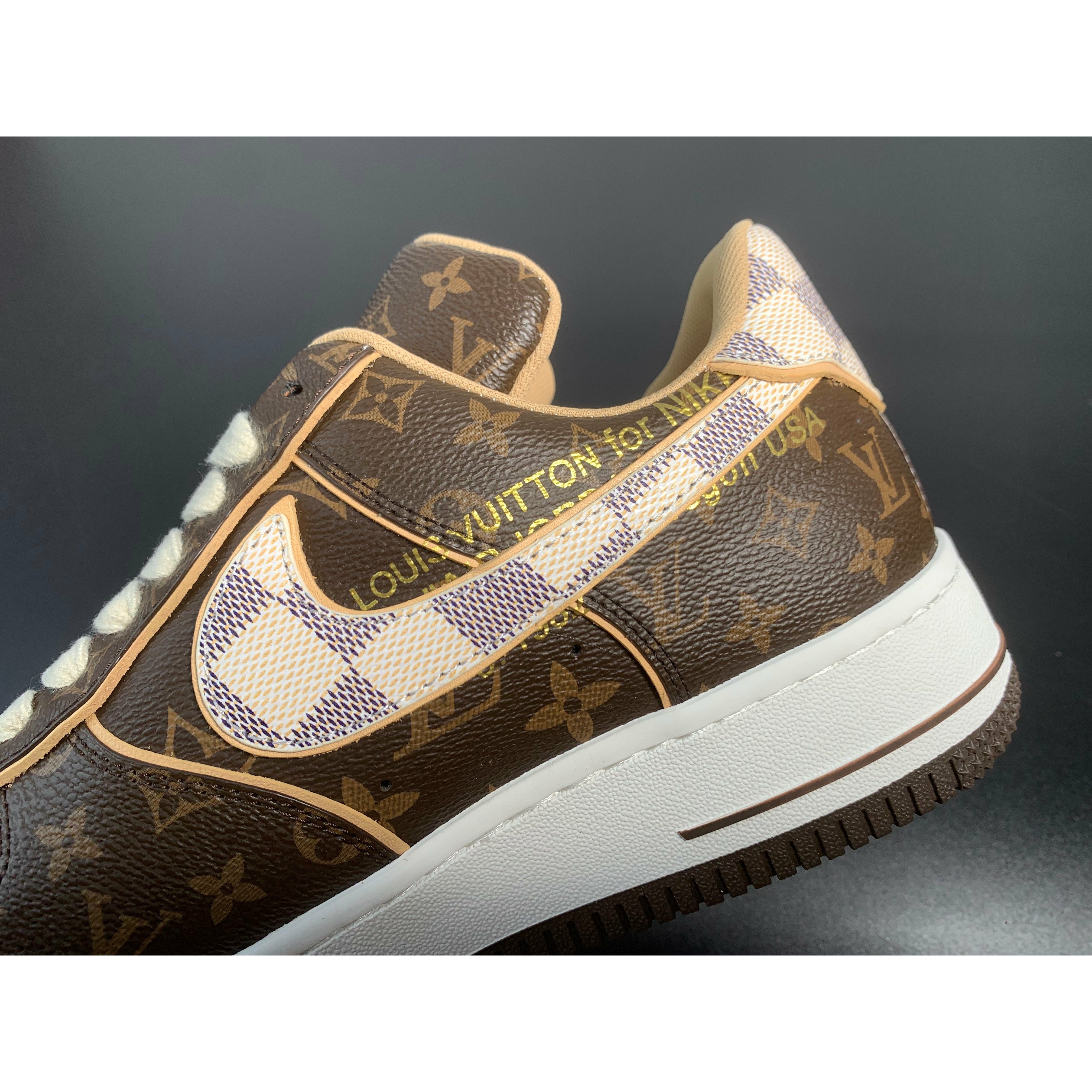 Nike Air Force 1 Low 'LV Monogram Brown Off-White'