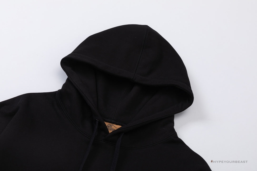 Supreme X Brbrry Box Logo Hoodie Black