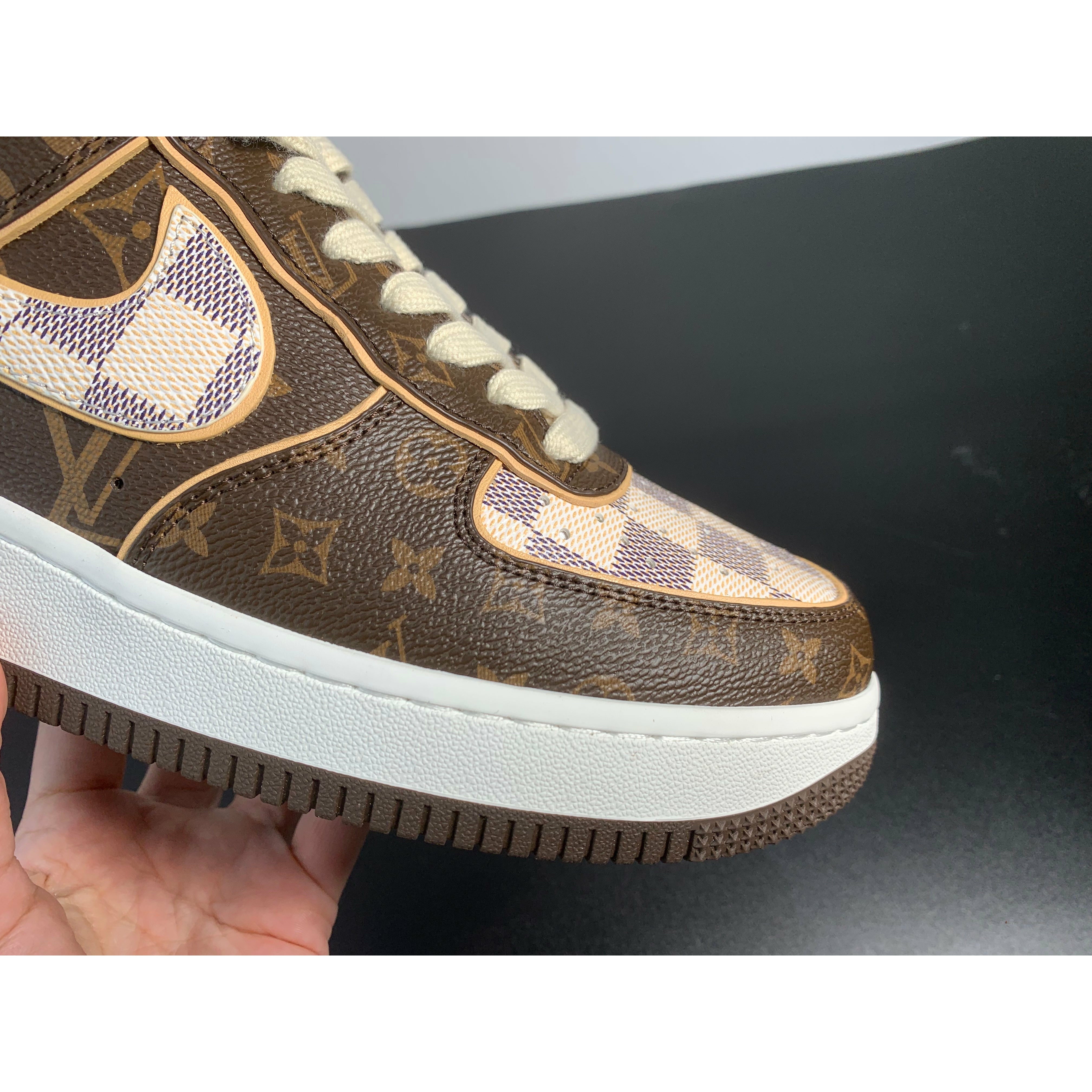 Nike Air Force 1 Low 'LV Monogram Brown Off-White'