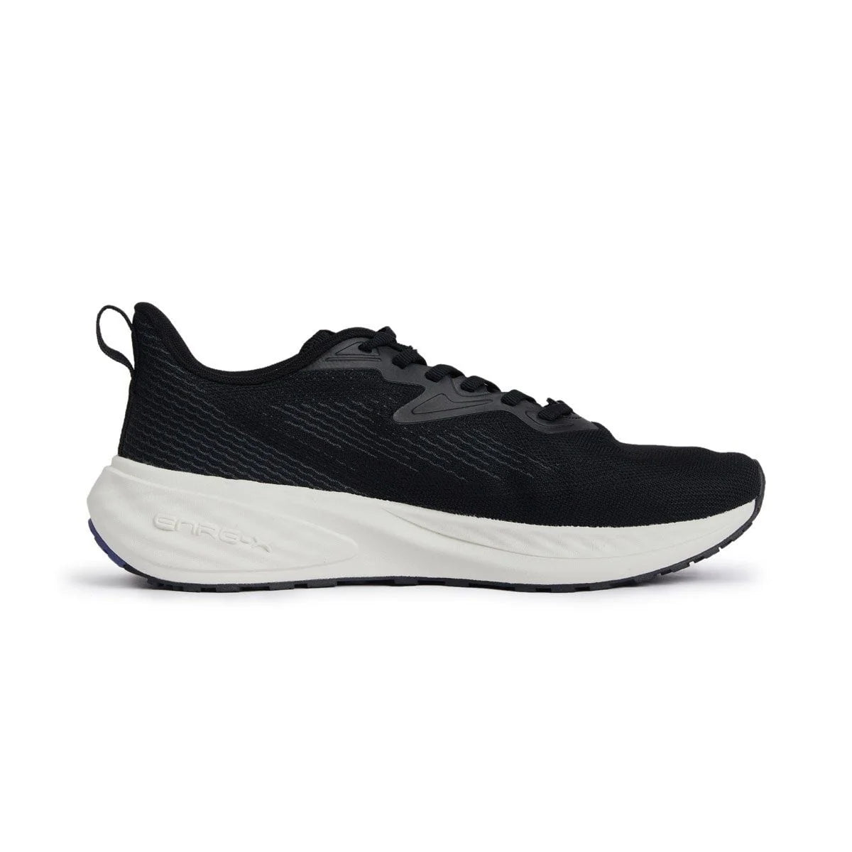 Kinetc-Cushioned Trail Running Sneaker Black