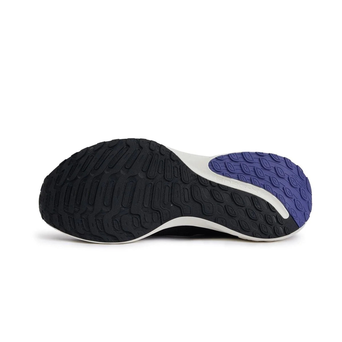 Kinetc-Cushioned Trail Running Sneaker Black