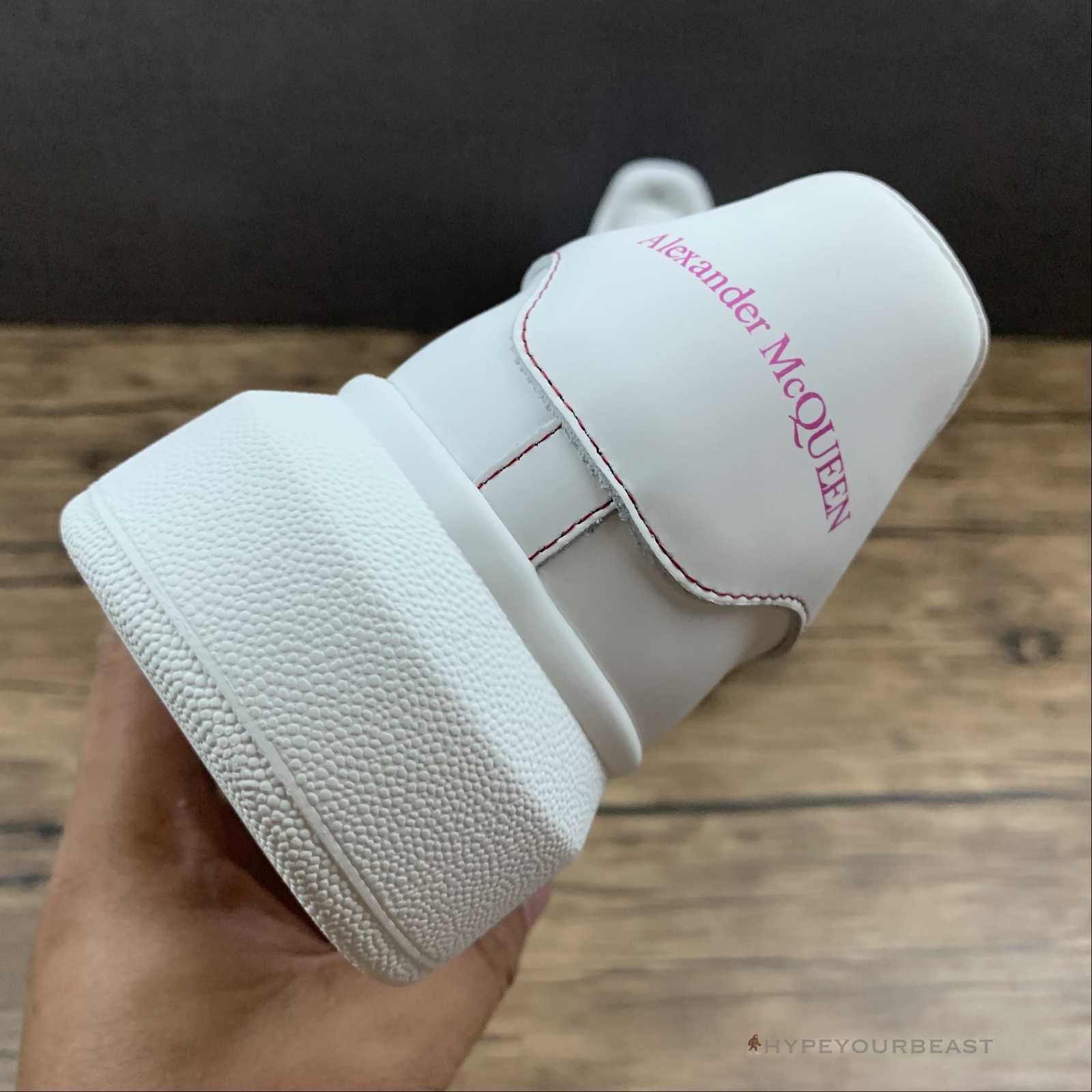 Alexander McQueen White / White / Pink