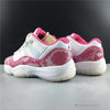 Air Jordan 11 Low 'White / Pink'